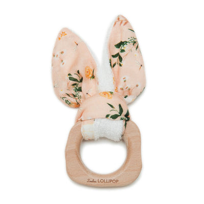 BUNNY EAR TEETHING RING