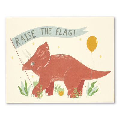 RAISE THE FLAG CARD