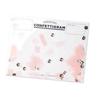 ROSE GOLD CONFETTIGRAM