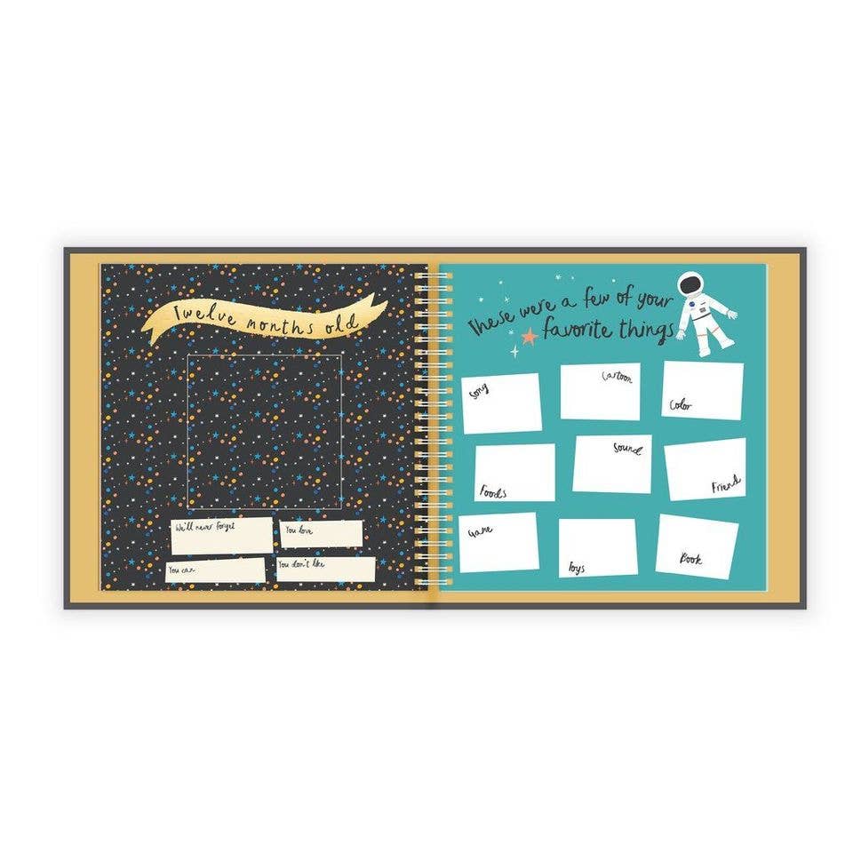 GOLDEN STARGAZER MEMORY BOOK