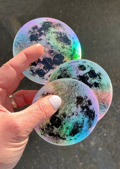 HOLOGRAM MOON STICKERS