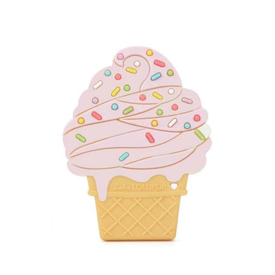 ICE CREAM CONE SILICONE TEETHER