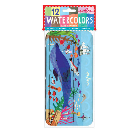 IN THE SEA WATERCOLORS