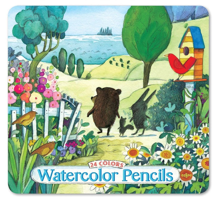 WALK TO THE SEA WATERCOLOR PENCILS