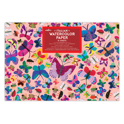 BUTTERFLIES WATERCOLOR PAD