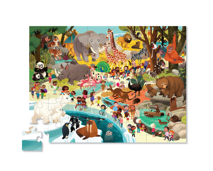 DAY AT THE MUSEUM PUZZLE - ZOO