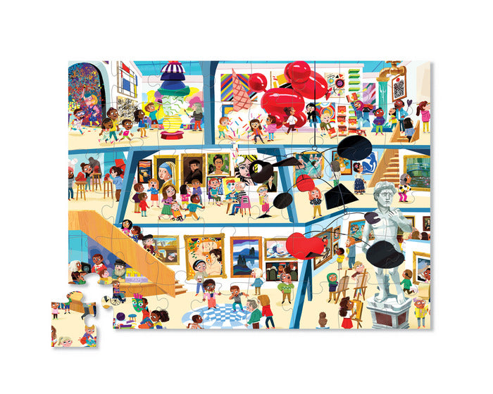 DAY AT THE MUSEUM PUZZLE - ART MUSEUM