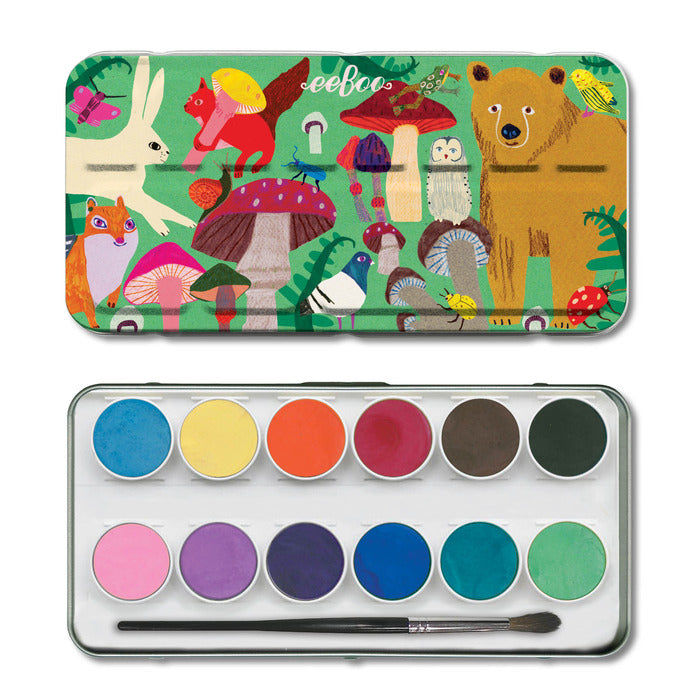 MUSHROOM WATERCOLORS