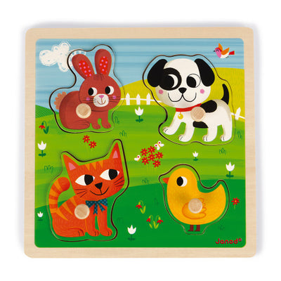 TACTILE PUZZLE MY FIRST ANIMALS