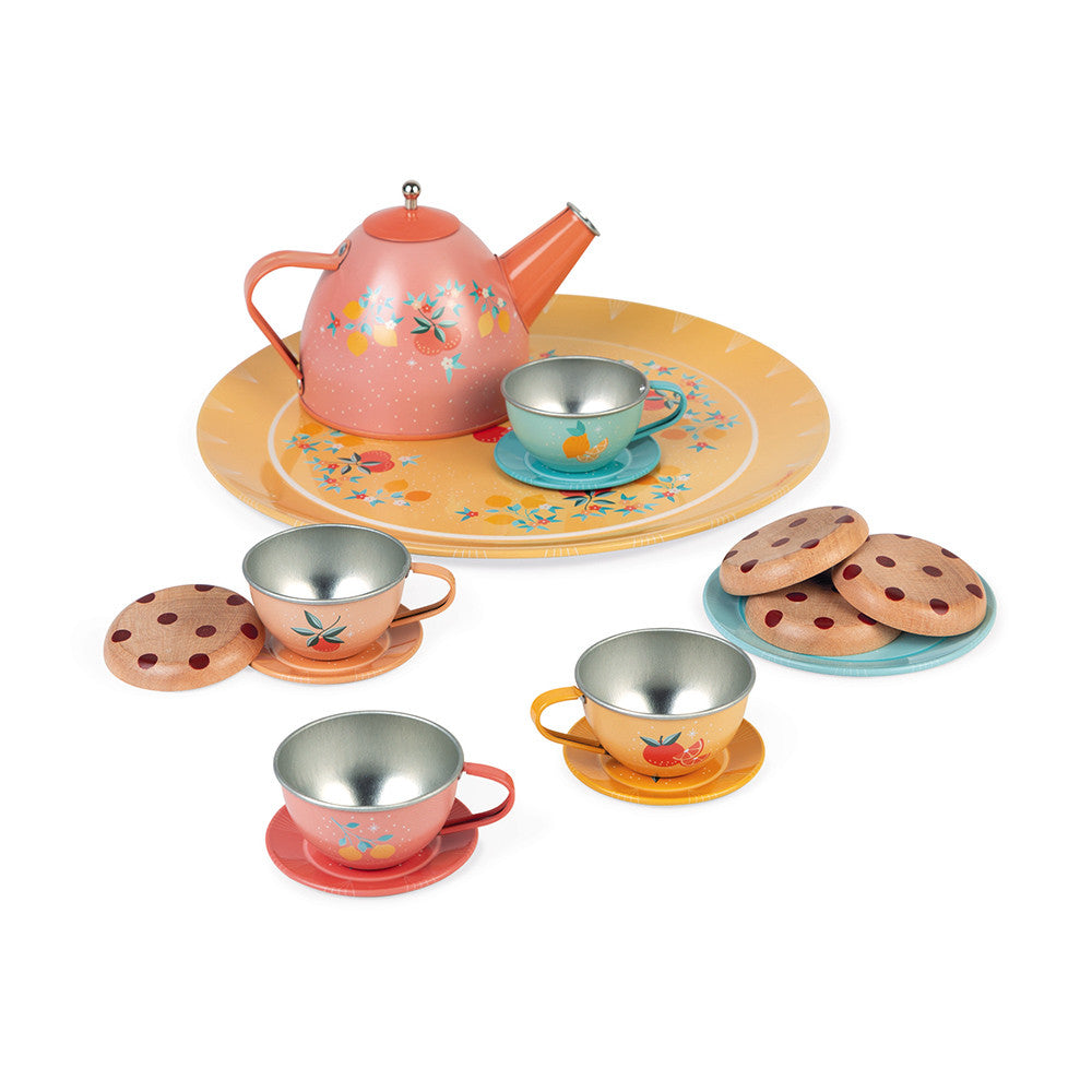 METAL TEA SET