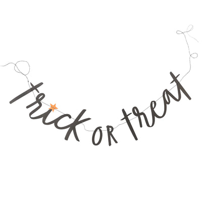 TRICK OR TREAT WORD BANNER - Final Sale