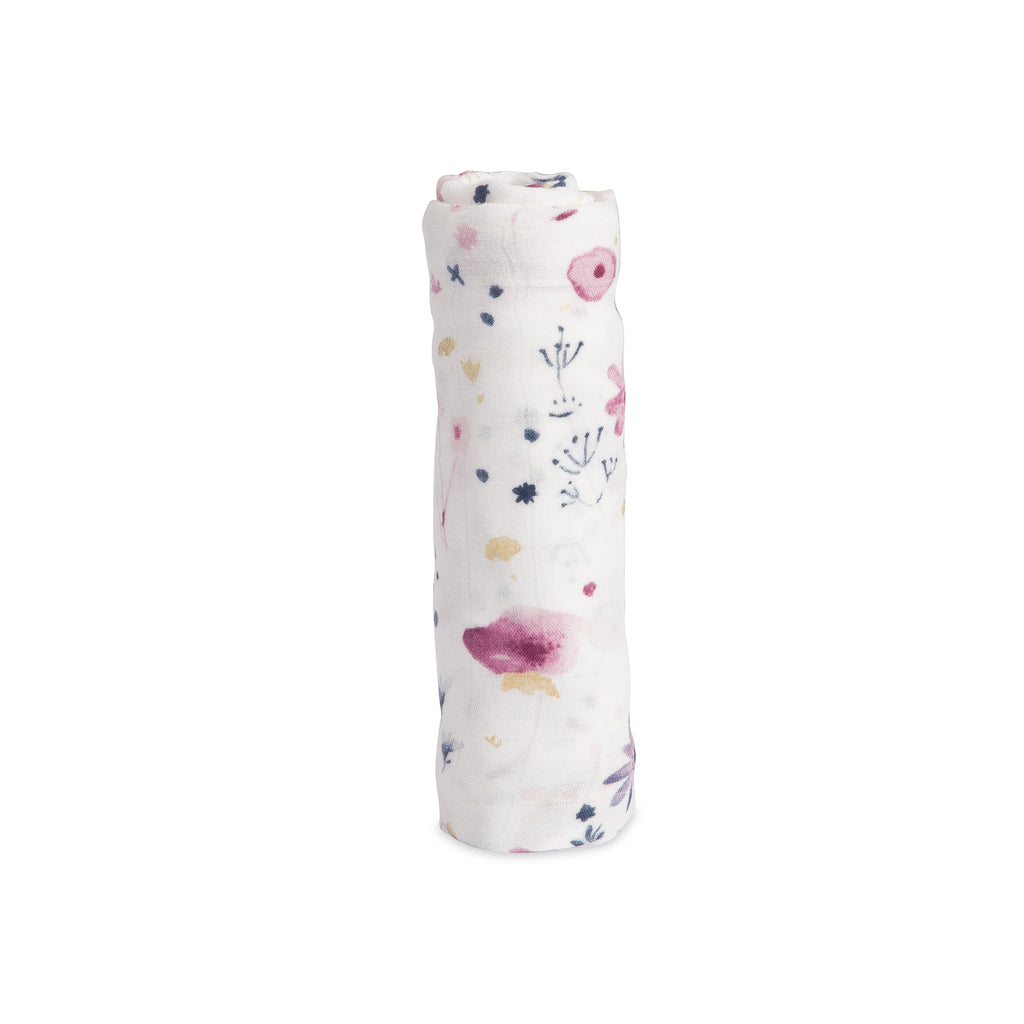 DELUXE MUSLIN SWADDLE - FAIRY GARDEN