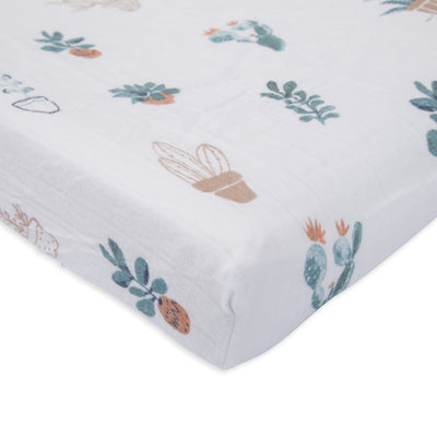 PRICKLE POTS BRUSHED CHANGING PAD COVER