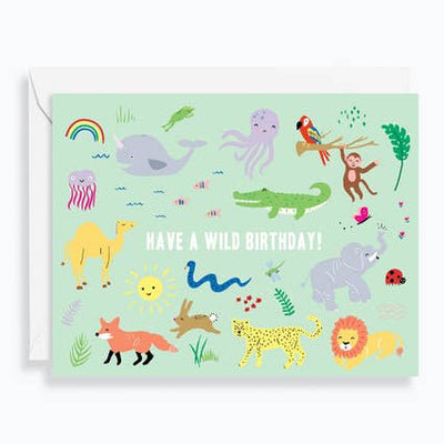 WILD BIRTHDAY ANIMALS