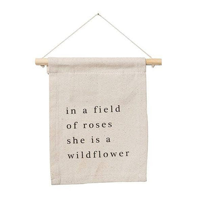 WILDFLOWER HANG SIGN