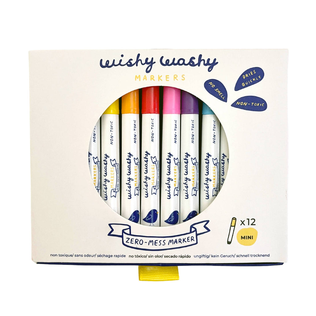 MINI WISHY WASHY MARKERS