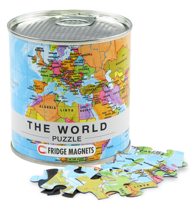City Magnetic Puzzle - World